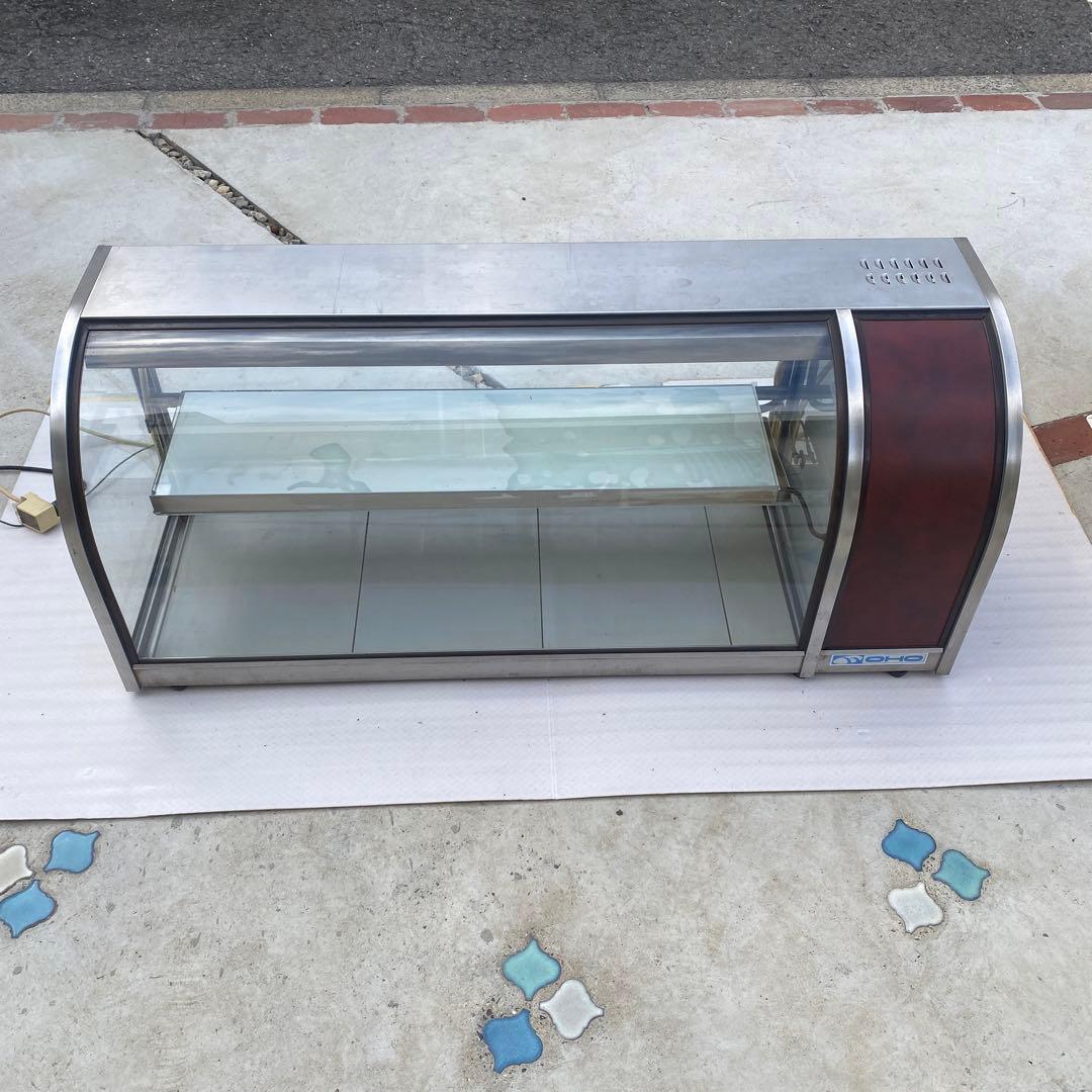 冷蔵ショーケース 卓上タイプ 自然対流方式 後引戸 店舗カフェ