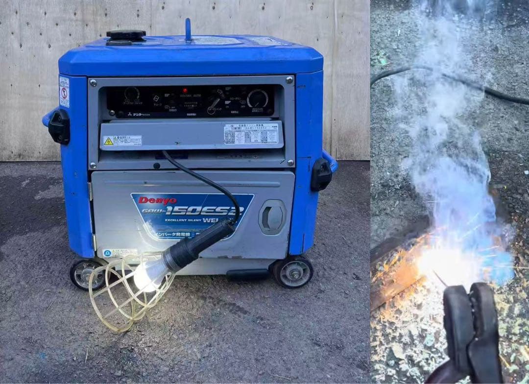 DENYO 溶接機 GAW-150ES2 デンヨー ウェルダー （B858)