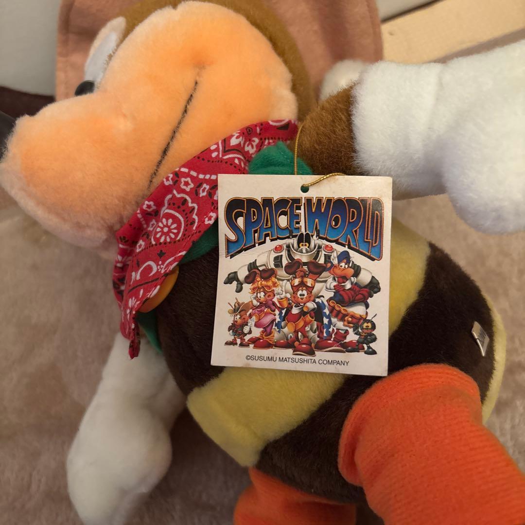 スペースワールド　ハリーザキッド　グランキぬいぐるみ