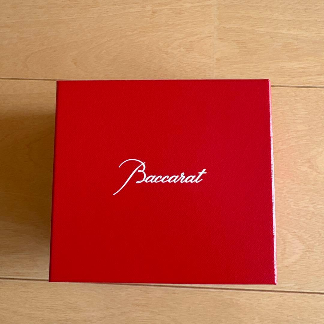 Baccarat クリスタル 置時計 レッドボックス付き