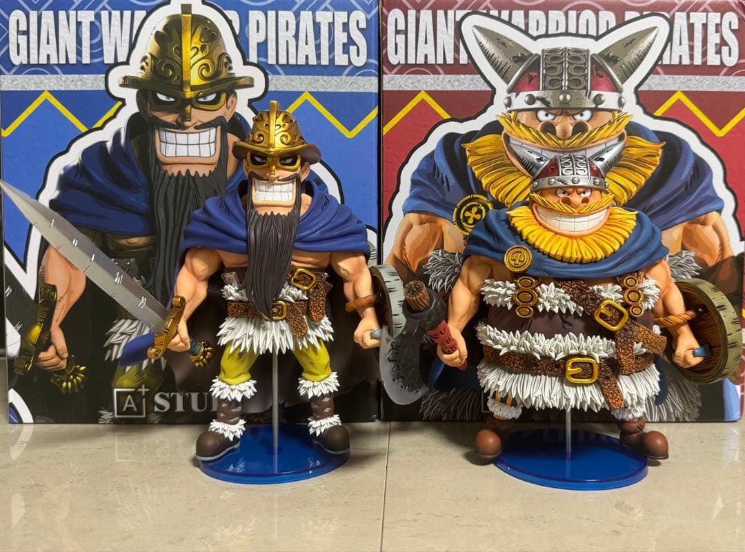 ワンピース　ワーコレ　巨兵海賊団　赤鬼のブロギー&青鬼のドリー