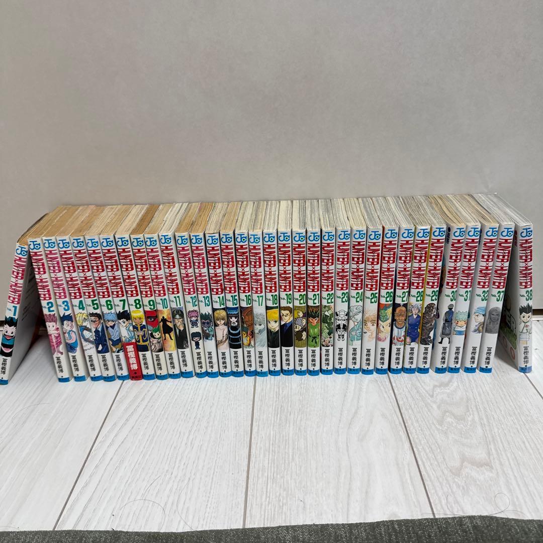 ハンターハンター　32巻セット　37,38巻付き
