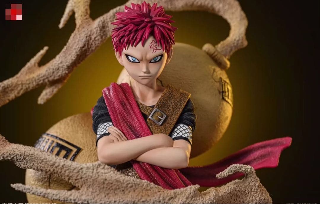 ナルト 我愛羅 ガレージキット スタチュー②①