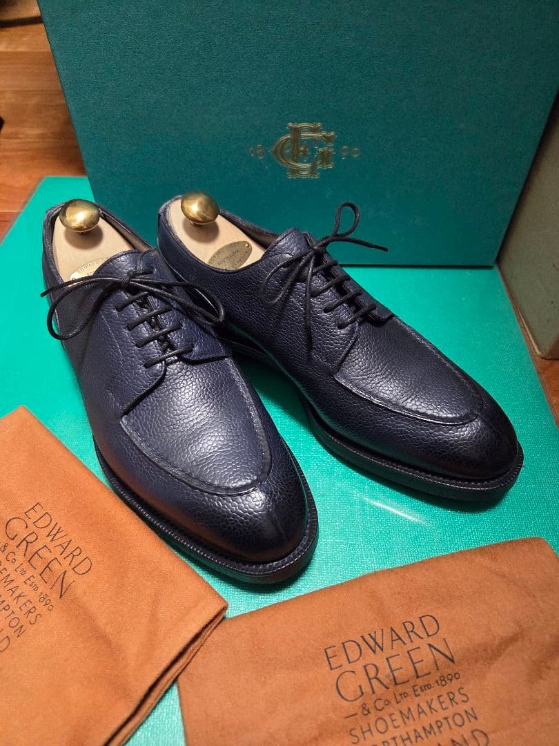 【美品・希少】エドワードグリーン　DOVER　ドーバー　グレインレザー　6