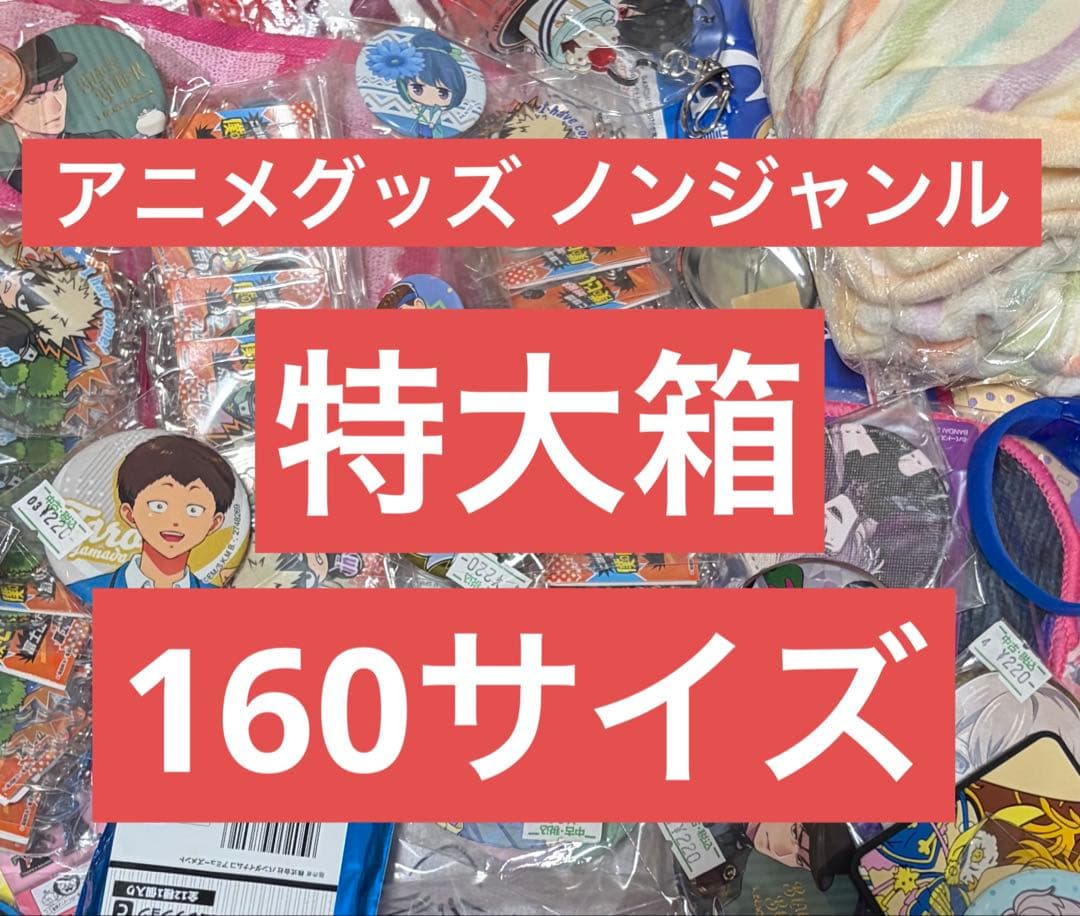 アニメグッズ ノンジャンル 大量まとめ売り 160サイズ