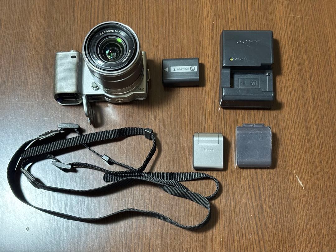 SONY NEX-5 SEL1855 レンズキット 難あり ジャンク扱い