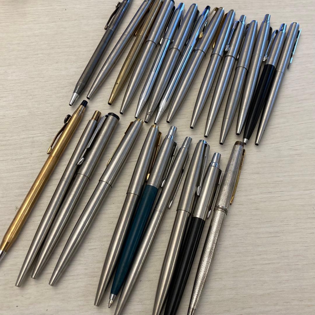 パーカー　クロス　ボールペン　セット　まとめ　24本　筆記未確認　希少