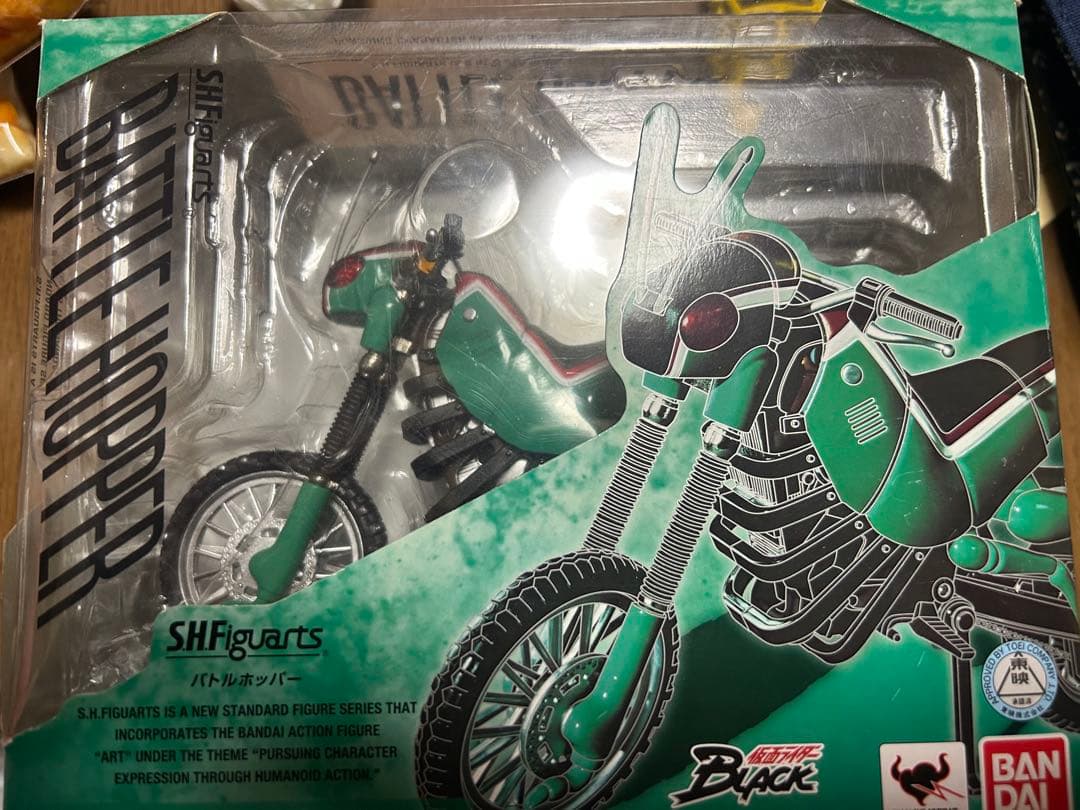 S.H.Figuarts バトルホッパー 「仮面ライダーBLACK」　中古品
