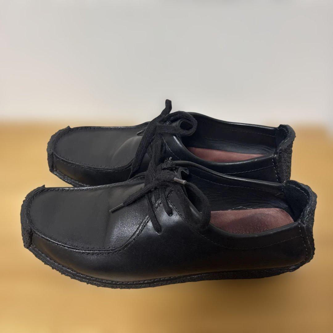 クラークス　Natalie/メンズ ナタリー（ブラックレザー）