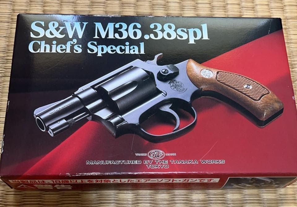 タナカ　S&W M36 .38spl リボルバー
