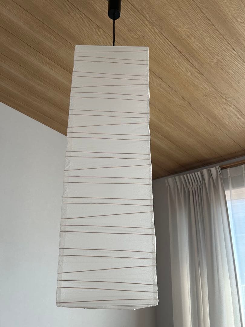 和風吹き抜けペンダントライト　2灯　電球無し