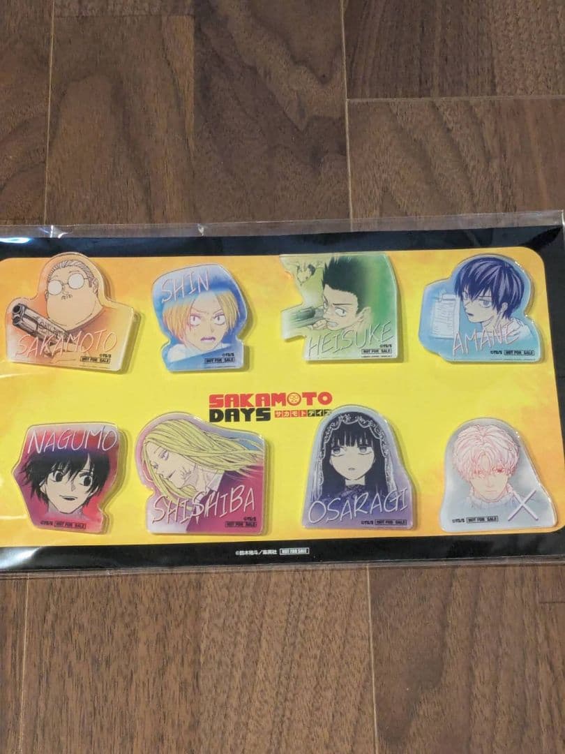 SAKAMOTO DAYS　サカモトデイズ 17巻　懸賞 アクリルバッジ 坂本他