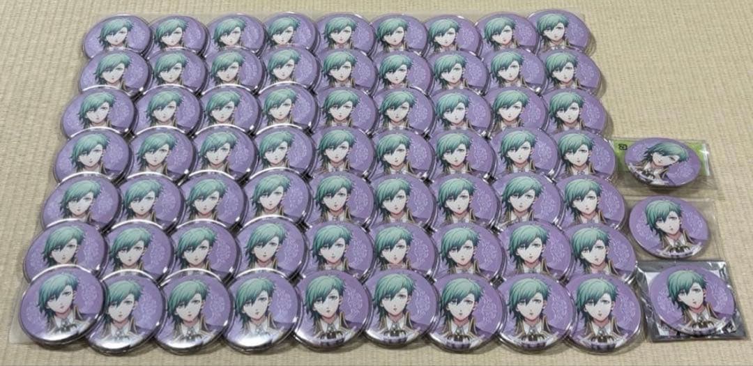 ノーブル 美風藍 缶バッジ 66個