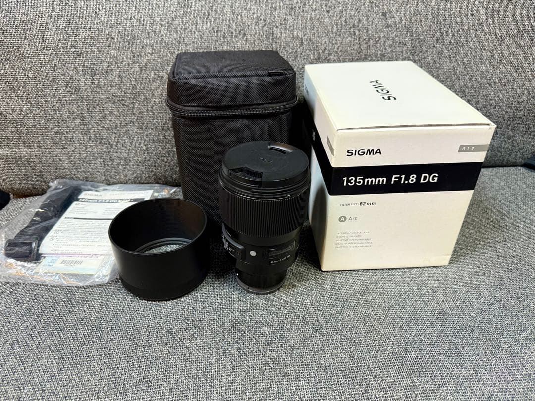 SIGMA 135mm F1.8 DG レンズ ソニーEマウント（送料込） 美品