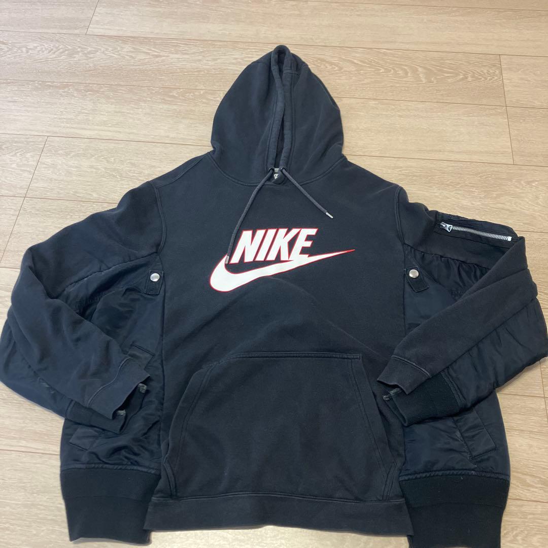 NIKE × SACAI 19SS パーカー　ナイキ　サカイ　サイズ4 希少