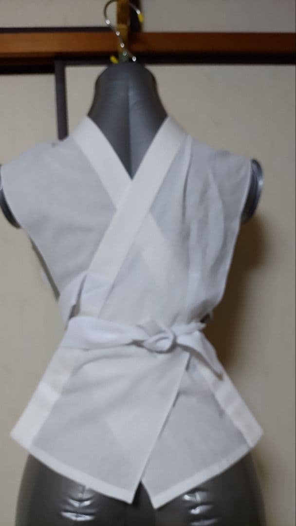 美容衿　みたいな　一幅晒のうそつき襦袢　子供用　七五三用　4点セット