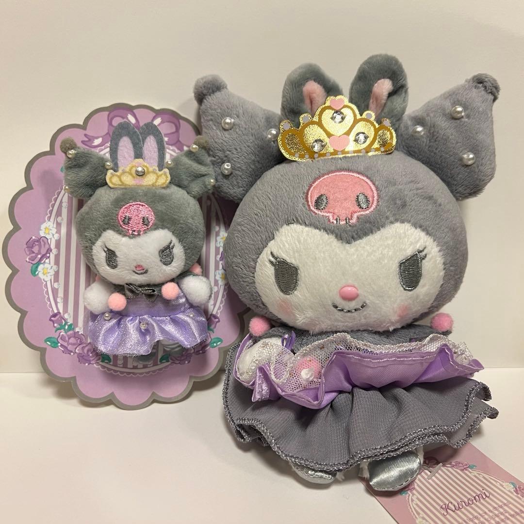 サンリオ　クロミ　憧れのバレリーナ　ぬいぐるみマスコット　マスコットブローチ