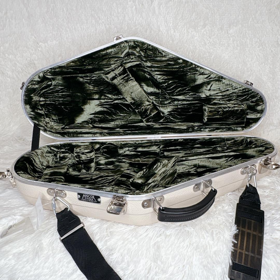 【極美品】HISCOX アルトサックスケース LIFELITE ARTIST