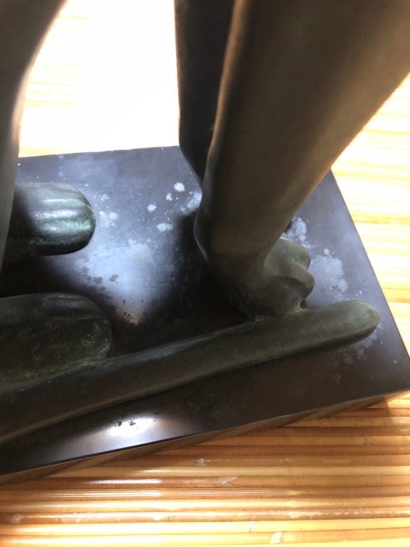 【猫】ブロンズ鋳造 33cm ルーヴル美術館工房監修