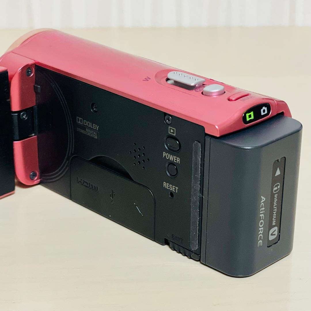 SONY ソニー HDR-CX270 ハンディカム ビデオカメラ ピンク