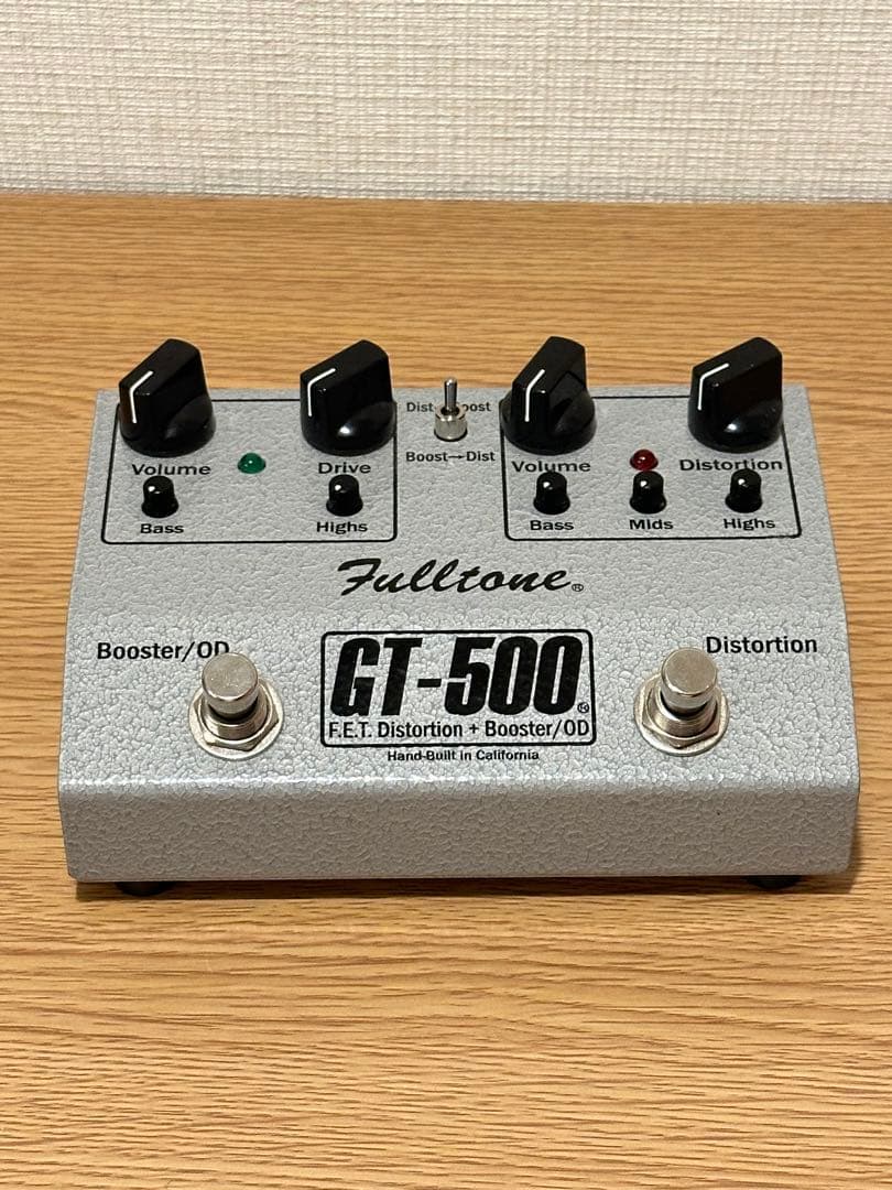 Fulltone GT-500　Distortion & Booster/OD