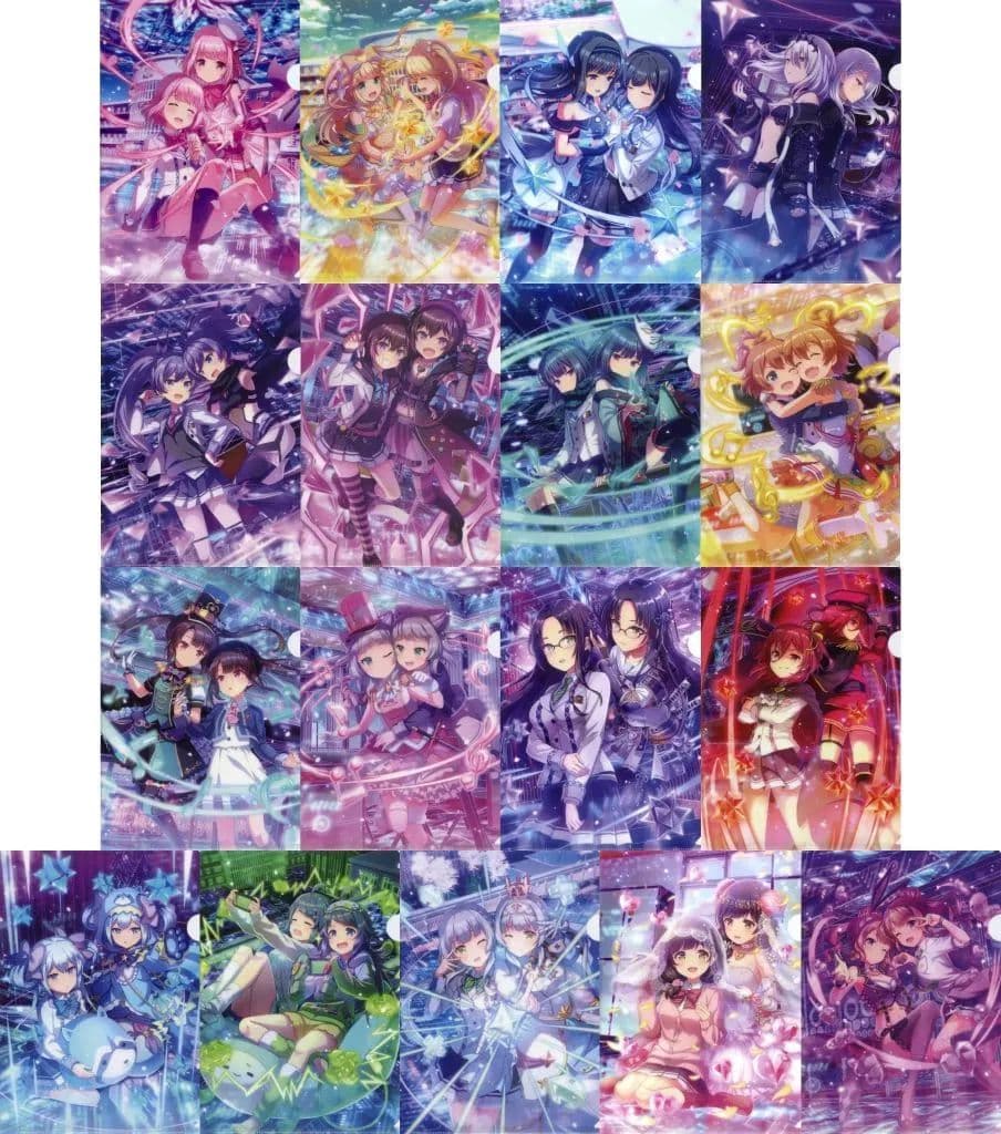 全17種　Make UP Future! 　オンゲキ クリアファイル