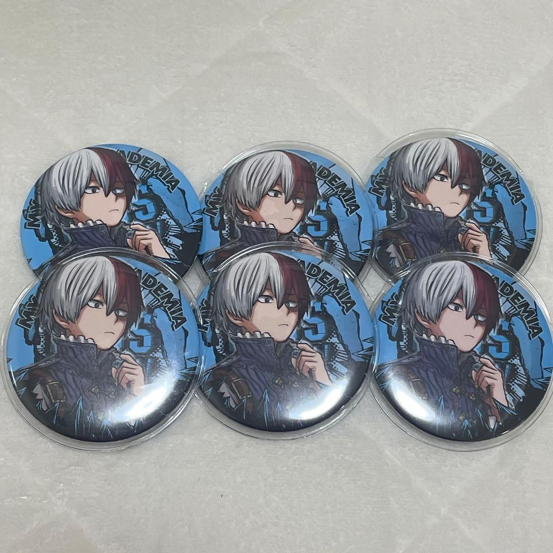 轟焦凍 缶バッジ 6個　十傑　第3段　原作コレクション