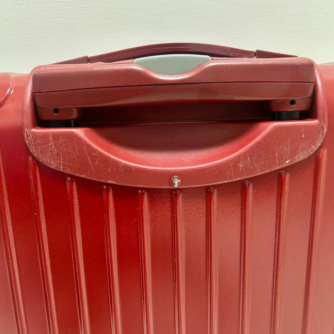 【美品】リモワ サルサ 35L 機内持ち込み可 スーツケース レッド
