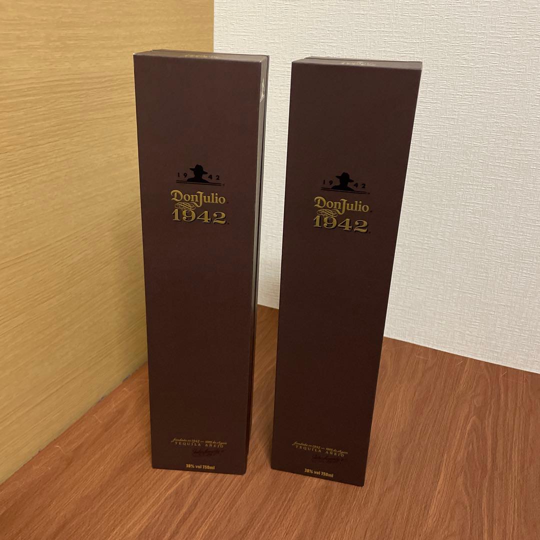 ドン フリオ Don Julio 1942 テキーラ 750ml 箱入り2セット
