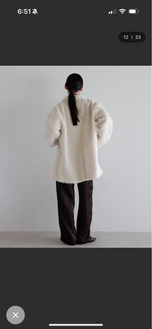 ENC shaggy jacket coat / シャギージャコット