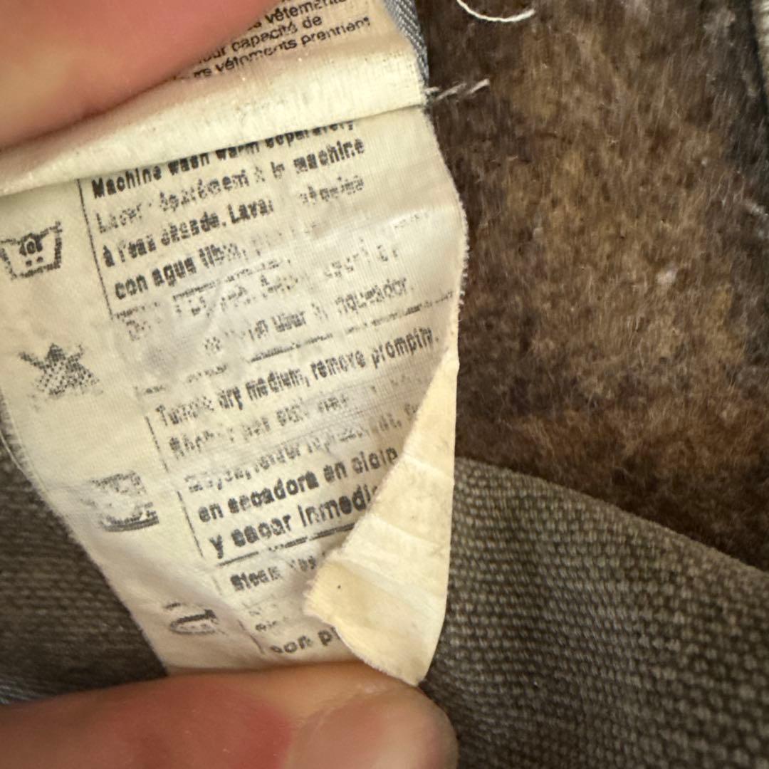 Carhartt デトロイトジャケット モスグリーン色