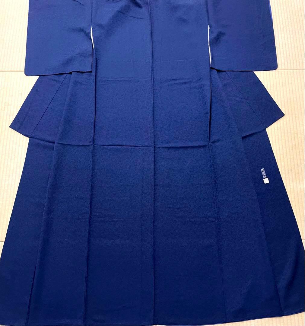 藍染 作家物 本草木染 色無地 紋なし