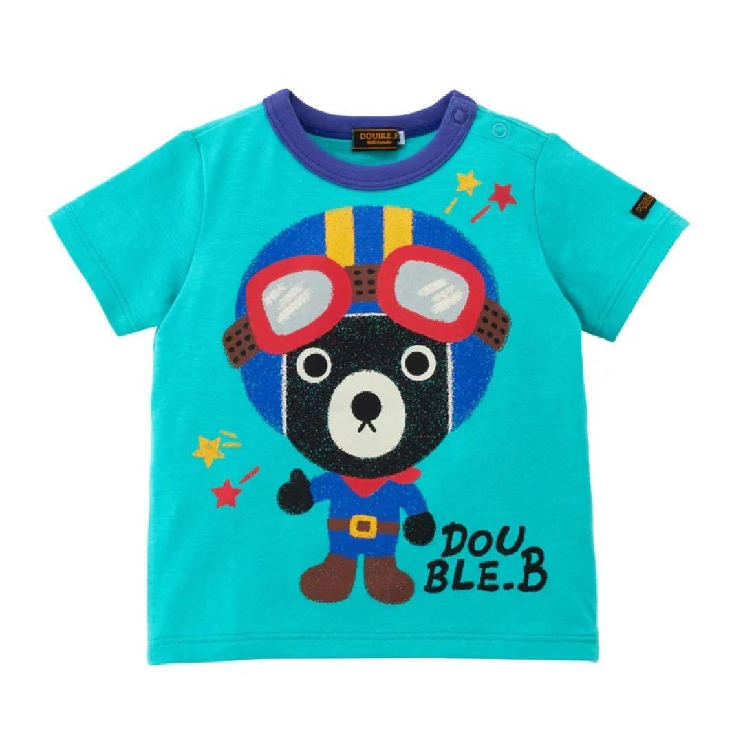 〈DOUBLE.B 新品未使用　半袖Tシャツ〉