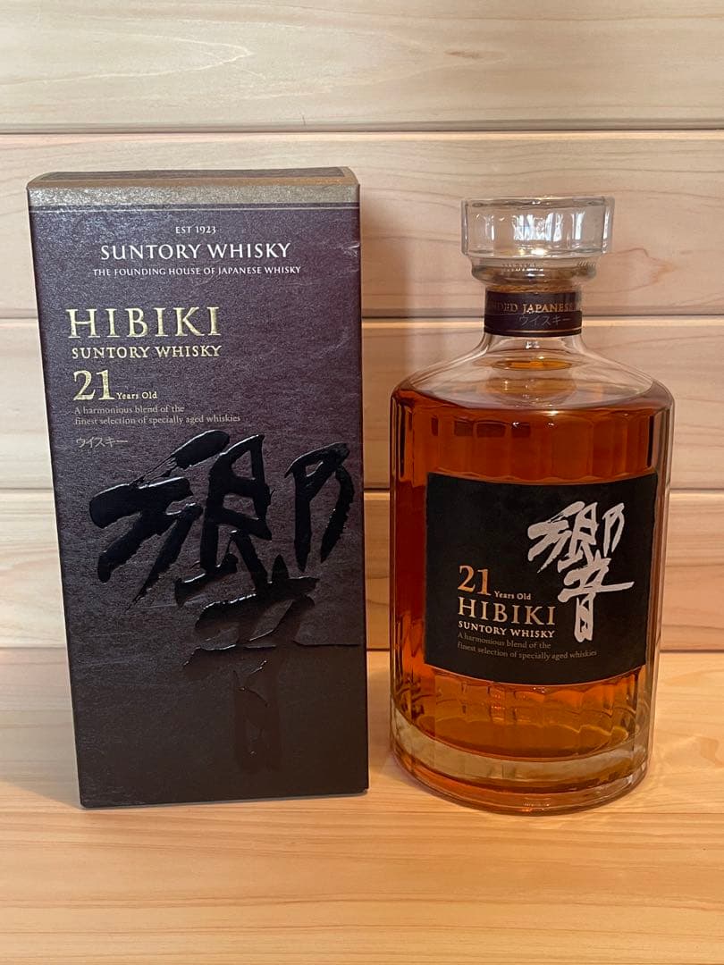 響21年 ウイスキー ボックス付き