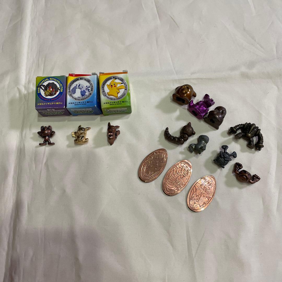 ポケモン　メタルフィギュア　メダル14点おまとめ