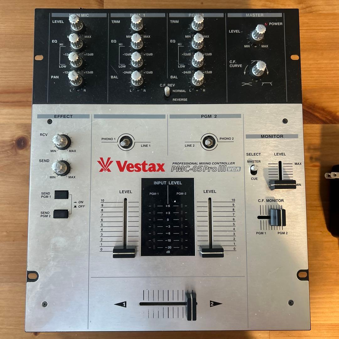 Vestax PMC-05 Pro III DJミキサー