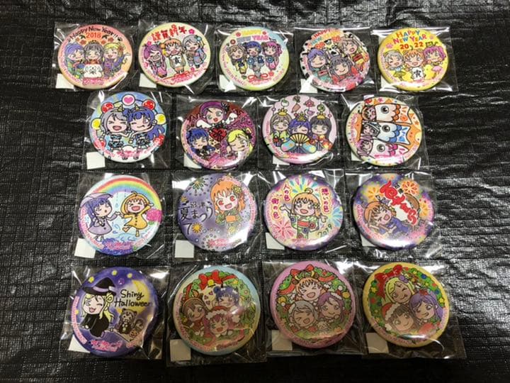 ラブライブ サンシャイン まちあるき 缶バッジ ①