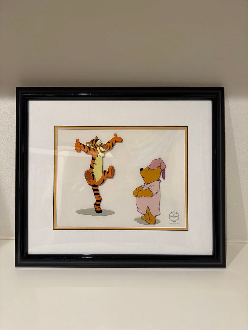 くまのプーさん　ティガー　セル画　5000枚限定品　1995年
