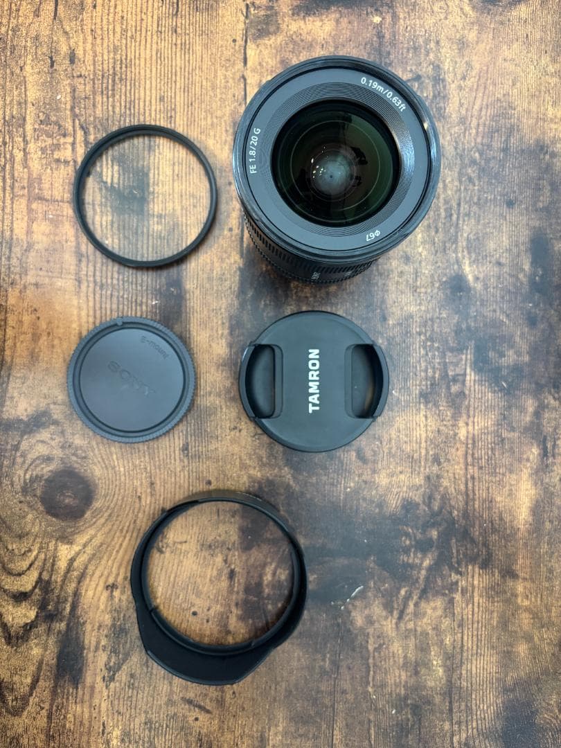 SONY FE 20mm F1.8 G ソニー単焦点レンズ