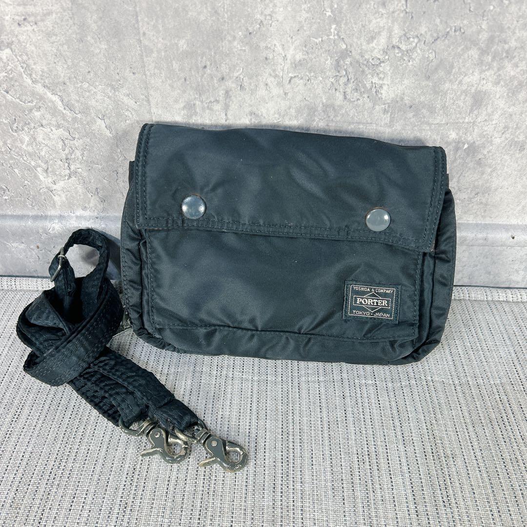PORTER ポーター タンカー ショルダーバッグ 3way 黒 財布