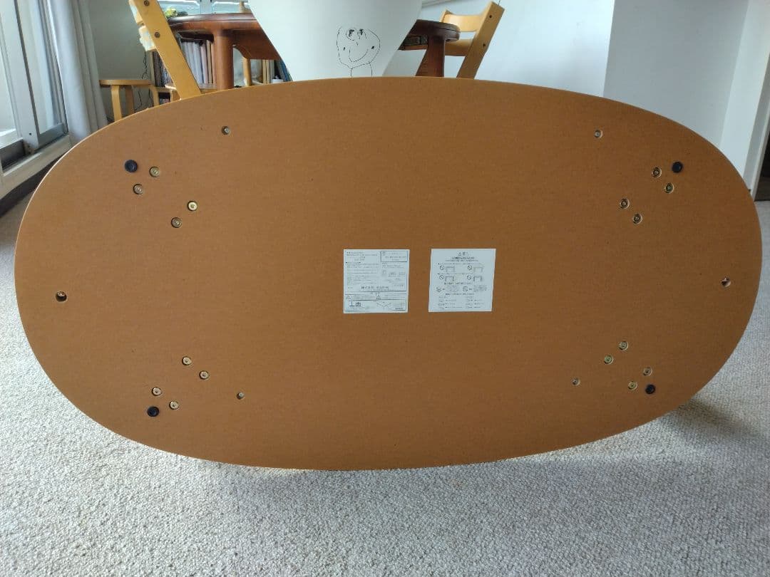 【美品】MUJI無印良品 タモ材こたつ110cm布団セット/ローテーブル机/座卓