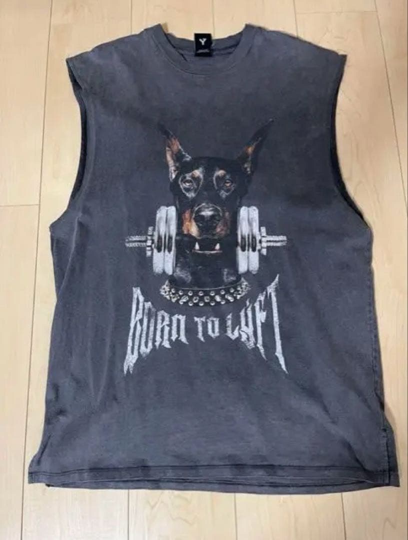 LYFT ノースリーブ ドーベルマン　Lサイズ