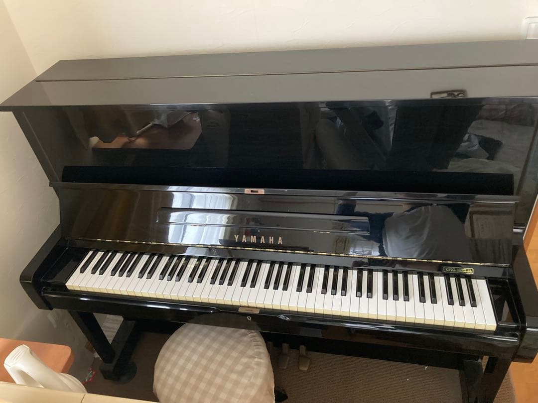 YAMAHA アップライトピアノ U1H 黒