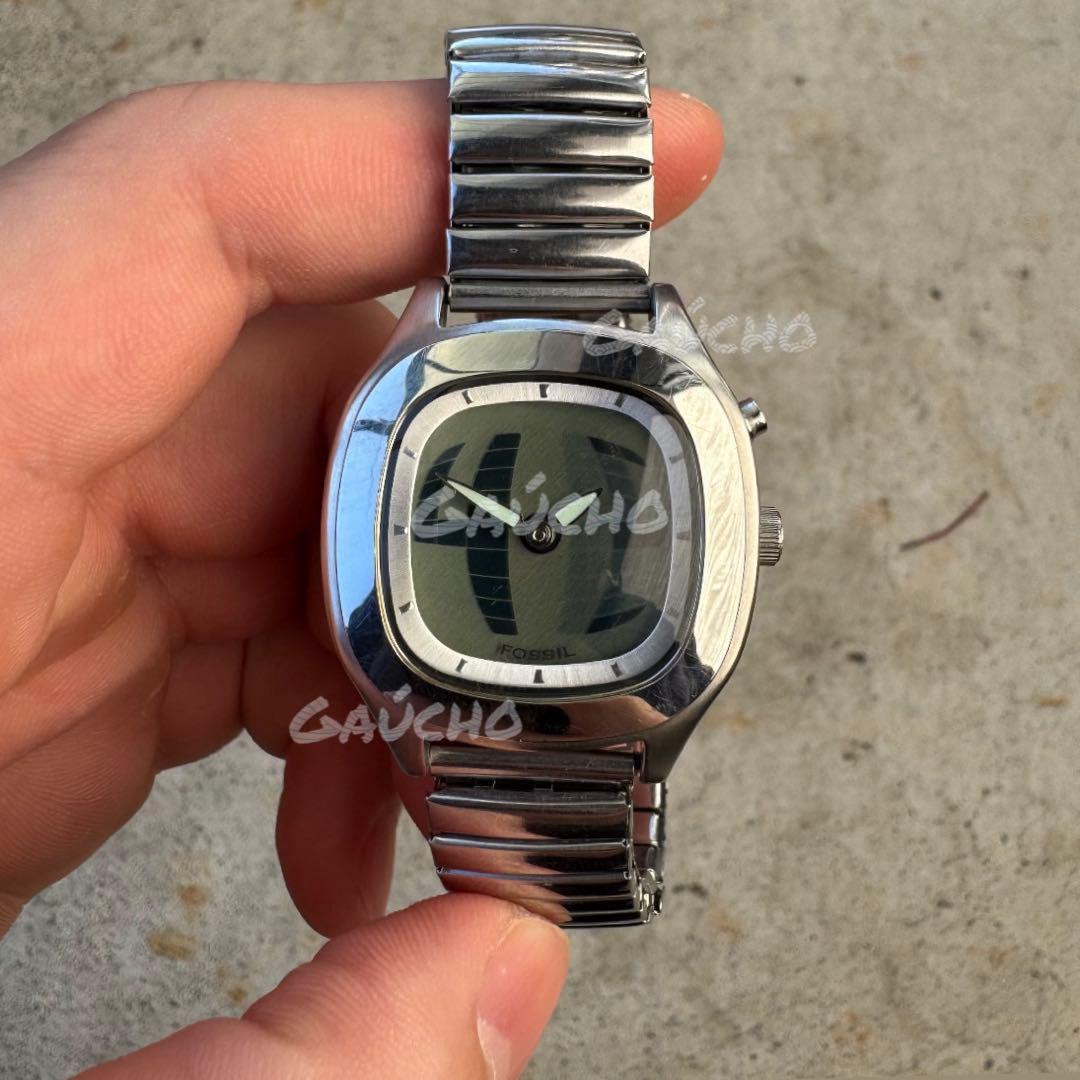 【新品電池】fossil big tic 腕時計 y2k tec アナデジ