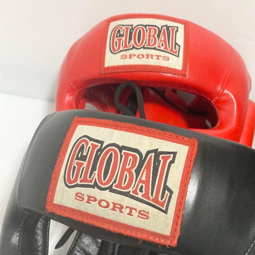 グローバルスポーツ ヘッドギア ヘッドガード ボクシング 2個