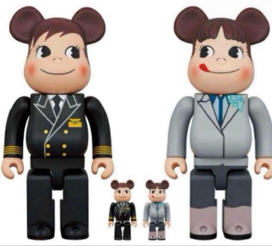 BE＠RBRICK for ANA　CAPTAIN ポコちゃん&CAペコちゃん