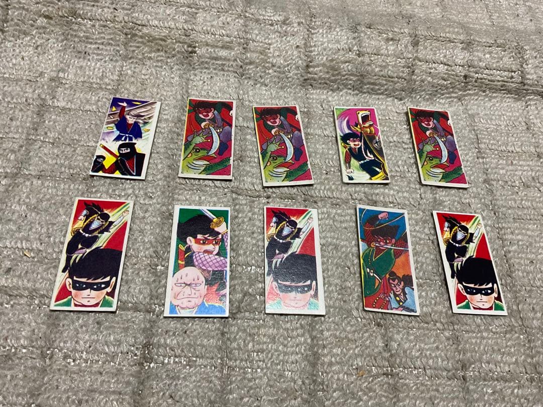 伊賀の影丸／昭和のメンコ。44枚組【ダブリがございます。昭和レトロ】。