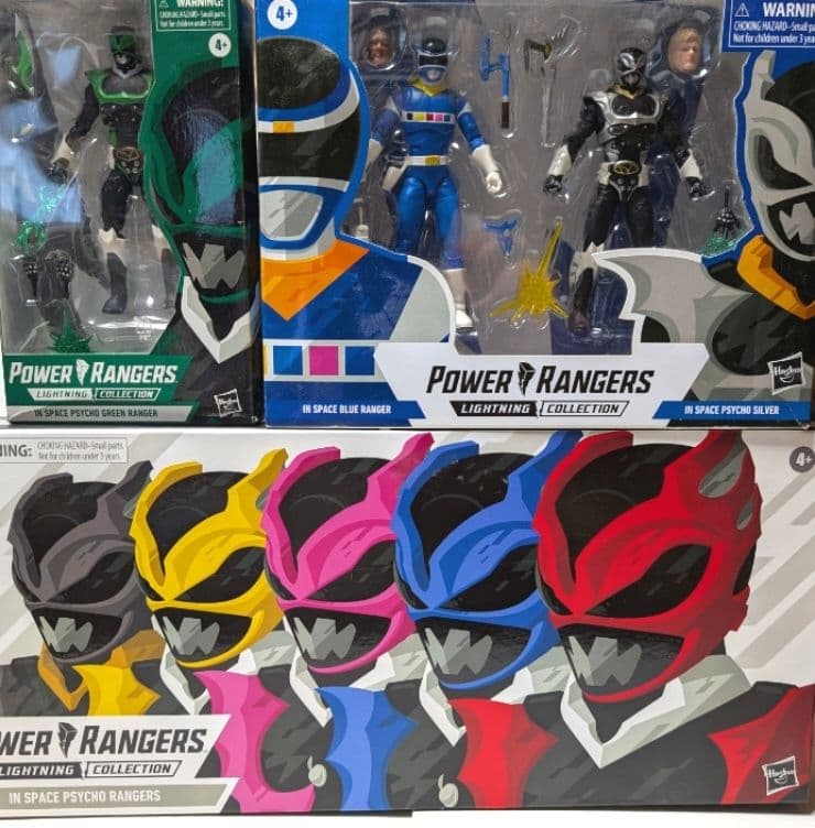 パワーレンジャー ライトニングコレクション サイコレンジャー 他