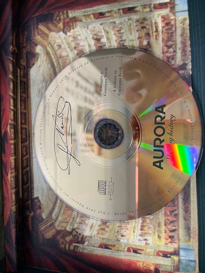 【限定】AURORA Giuseppe Verdi 万年筆　18K Gold