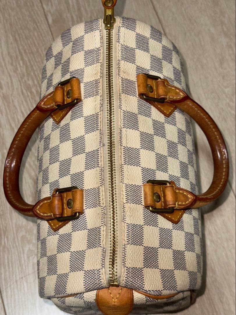 ルイヴィトン　ダミエ・アズール　スピーディ25ハンドバッグ